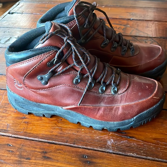 Men’s Dunham leather hiking boots sz 7.5 - Picture 2 of 7
